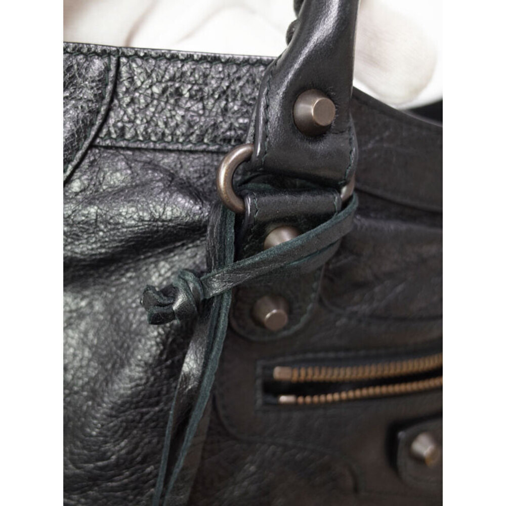 Balenciaga The City Leather Shoulder Bag - Picture 8 of 9